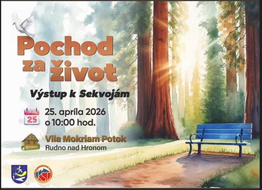 Pochod za život 25. 4. 2026